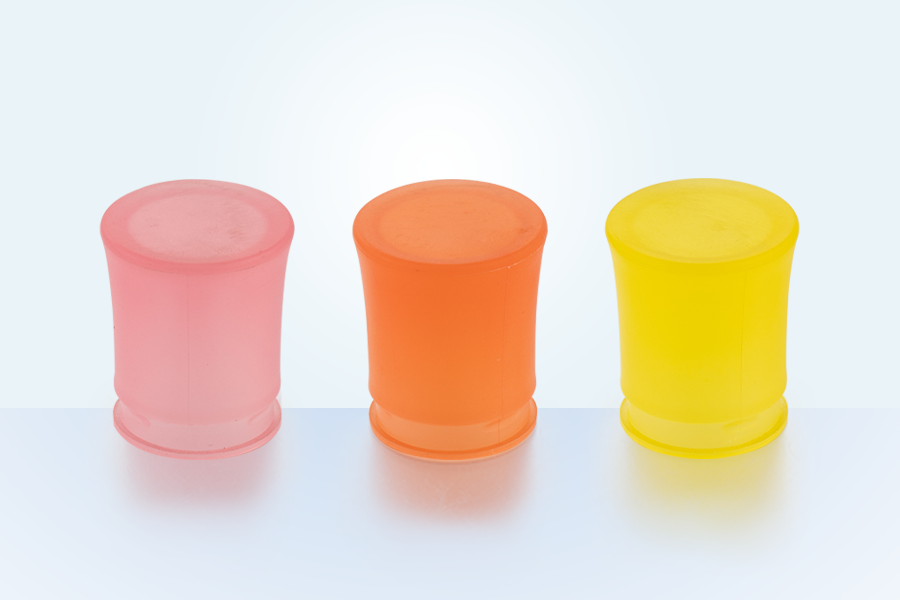 Tampa de parafuso de fragrância colorida de plástico